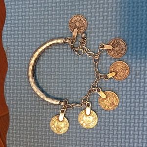 6-coin handmade bracelet from Turkey